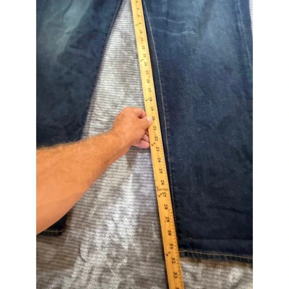 Polo Ralph Lauren Sullivan Slim Stretch Jeans Mens 44x32 Dark Wash Blue Denim